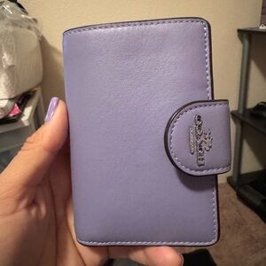Coach medium corner zip wallet